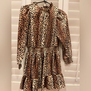 Janie and Jack Animal Print Dress